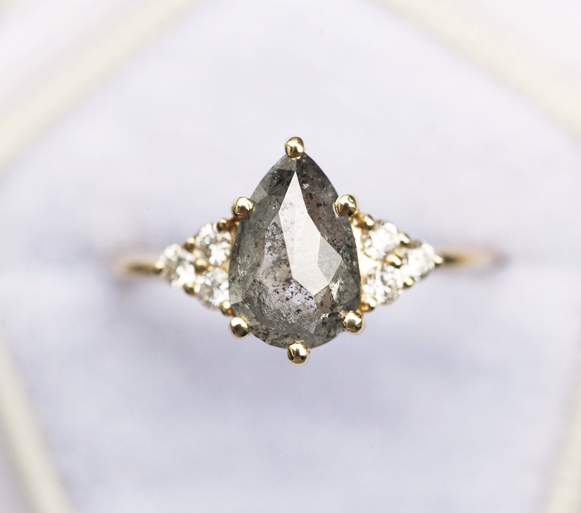 Adelaide Pear Salt & Pepper Ring | Prstenovi | Capucinne