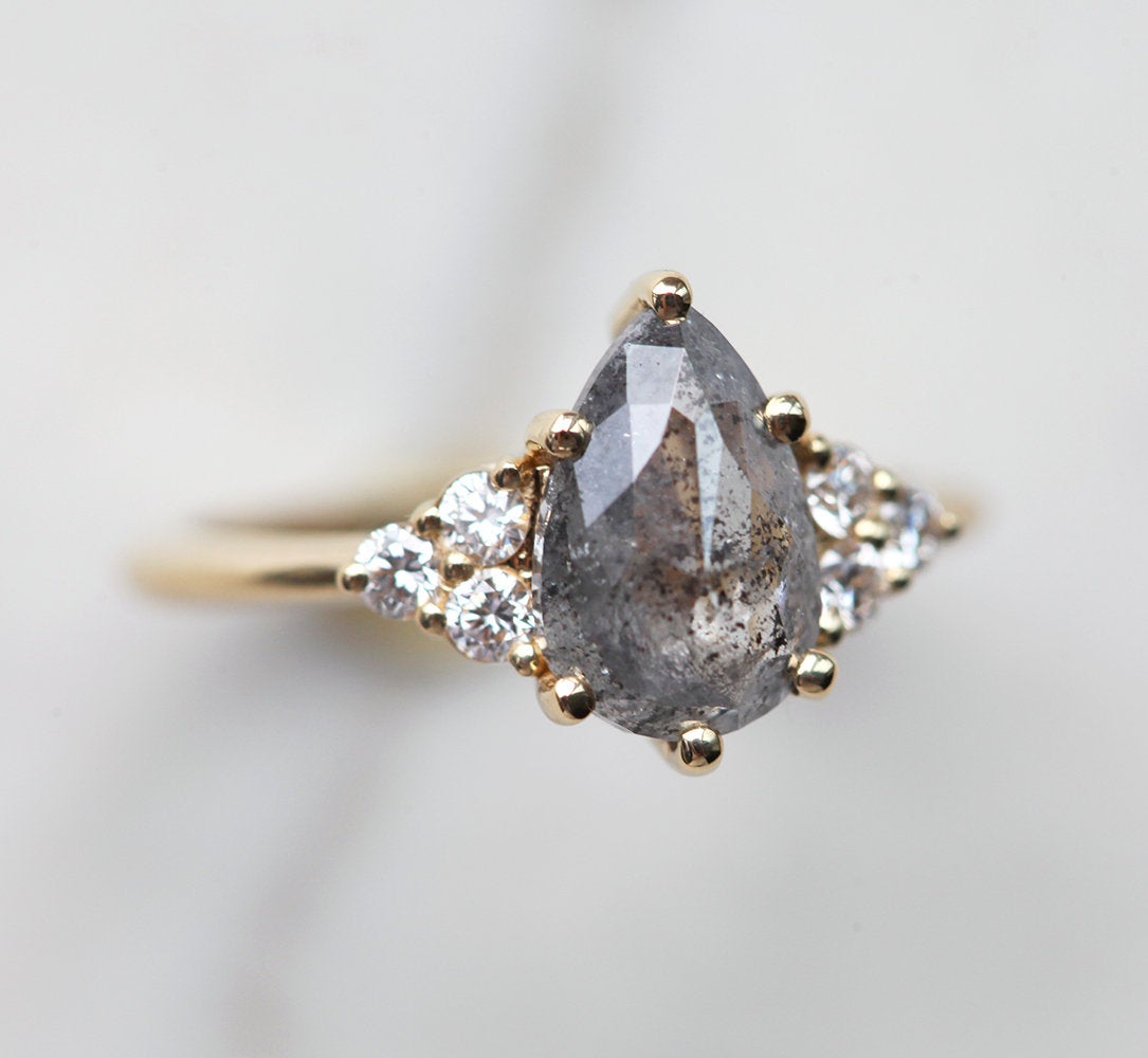 Adelaide Pear Salt & Pepper Ring | Prstenovi | Capucinne