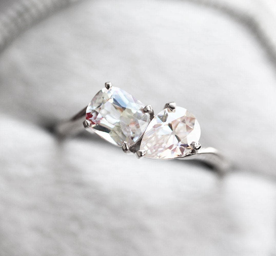 ALEKSANDRA TOI ET MOI MOISSANITE PRSTEN-Capucinne