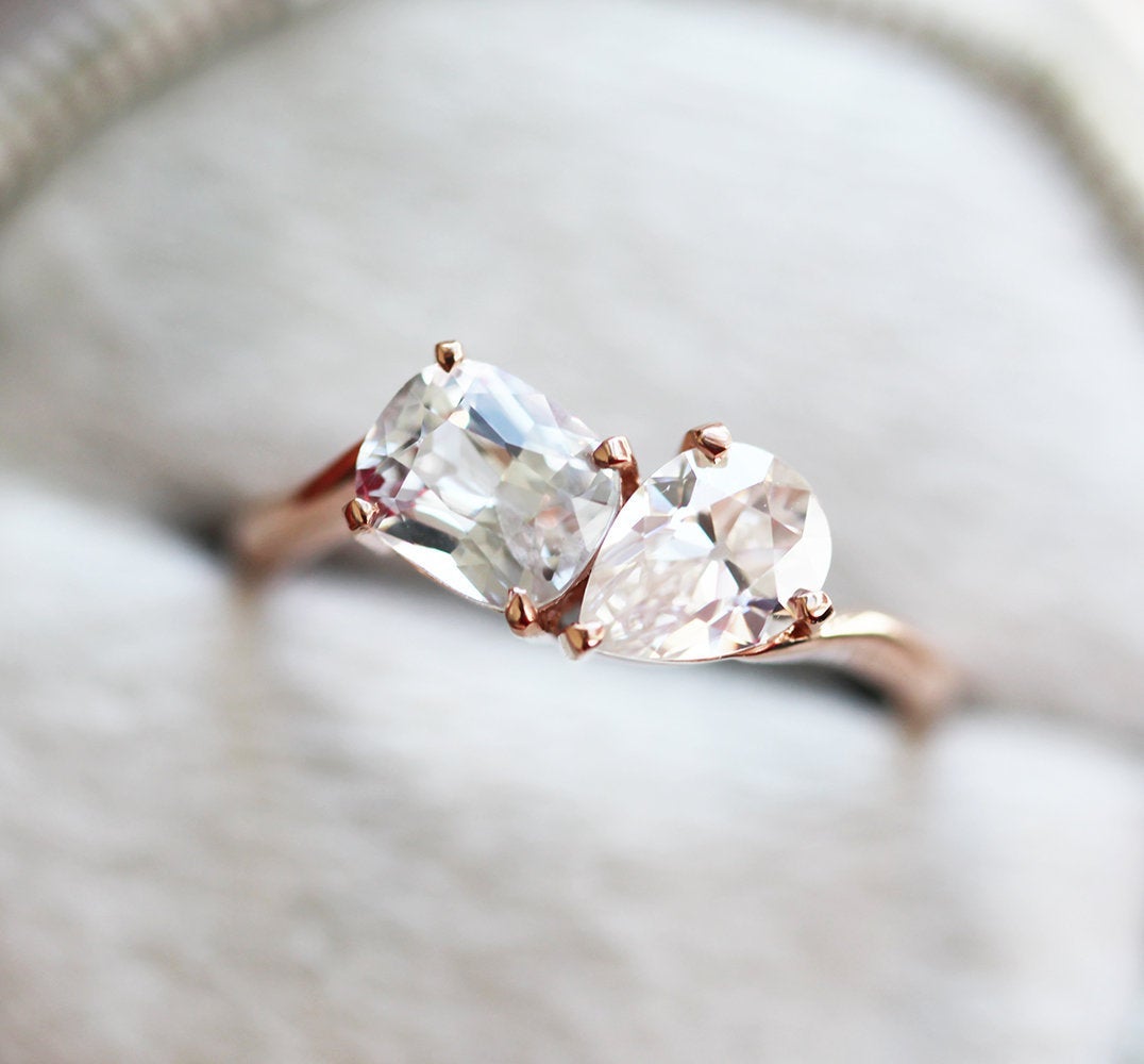 ALEKSANDRA TOI ET MOI MOISSANITE PRSTEN-Capucinne
