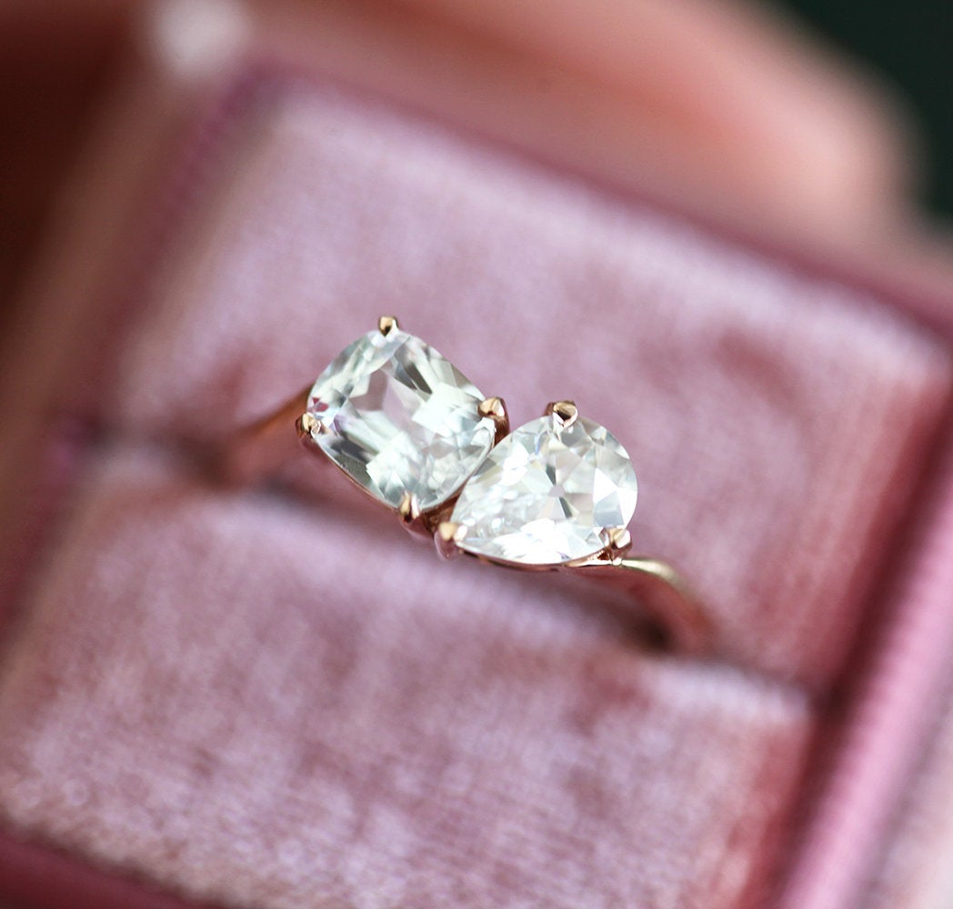 ALEKSANDRA TOI ET MOI MOISSANITE PRSTEN-Capucinne