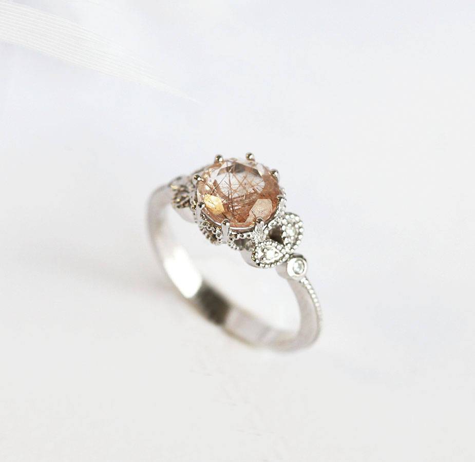 Amanda Round Kuartz Ring-Capucinne