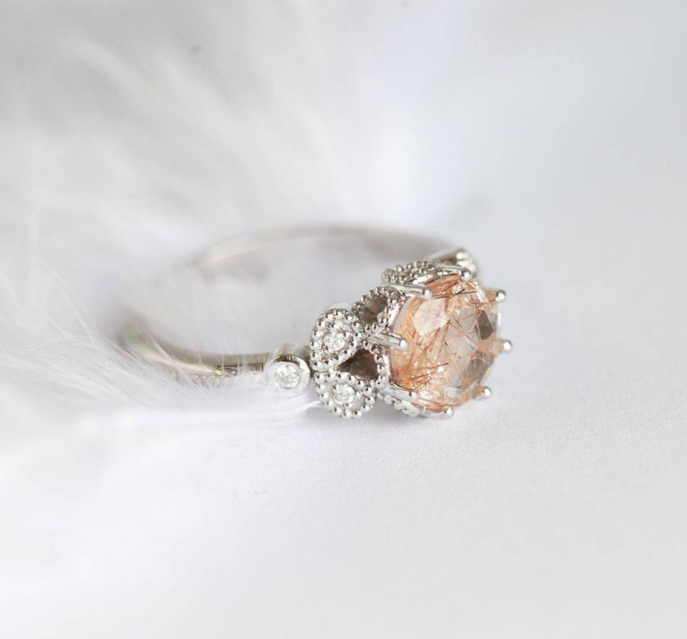 Amanda Round Kuartz Ring-Capucinne
