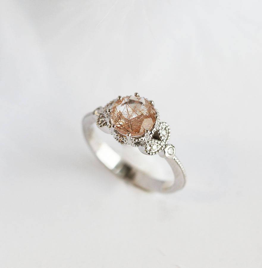 Amanda Round Kuartz Ring-Capucinne