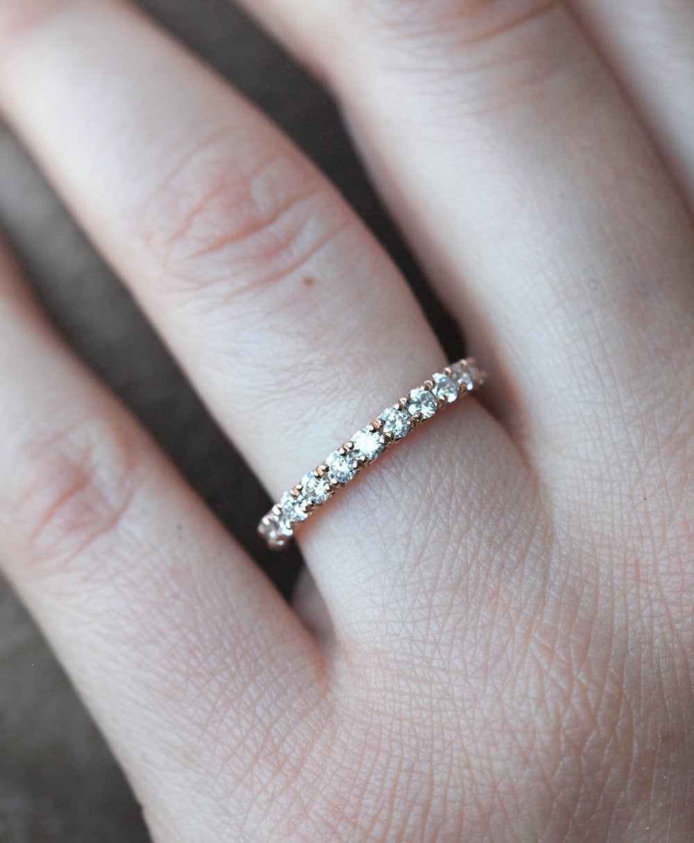 Vjenčanica Full Eterniti Vhite Diamond Pave