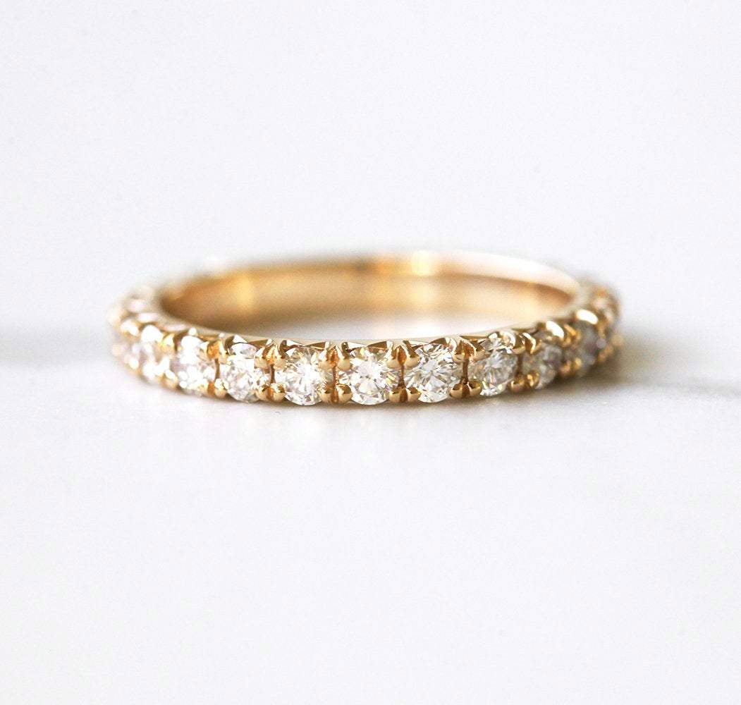 Vjenčanica Full Eterniti Vhite Diamond Pave