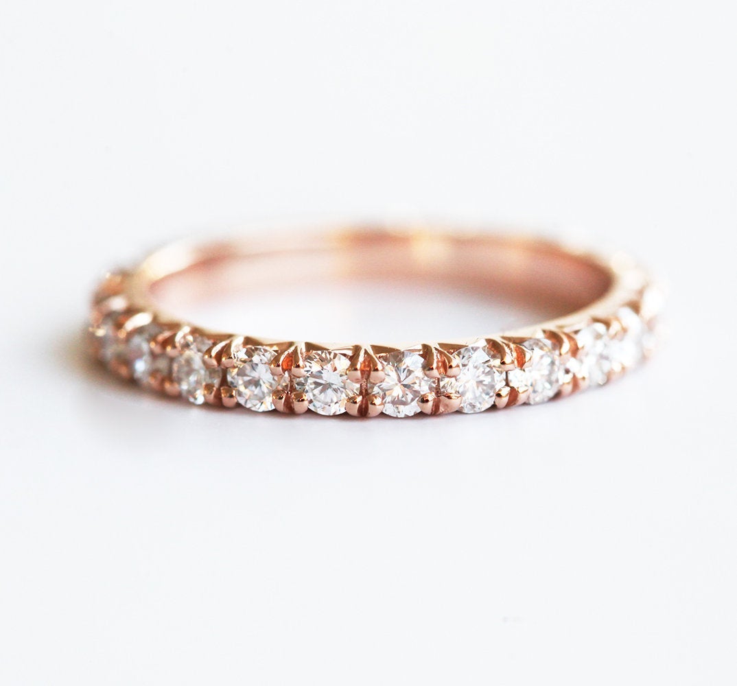 Vjenčanica Full Eterniti Vhite Diamond Pave