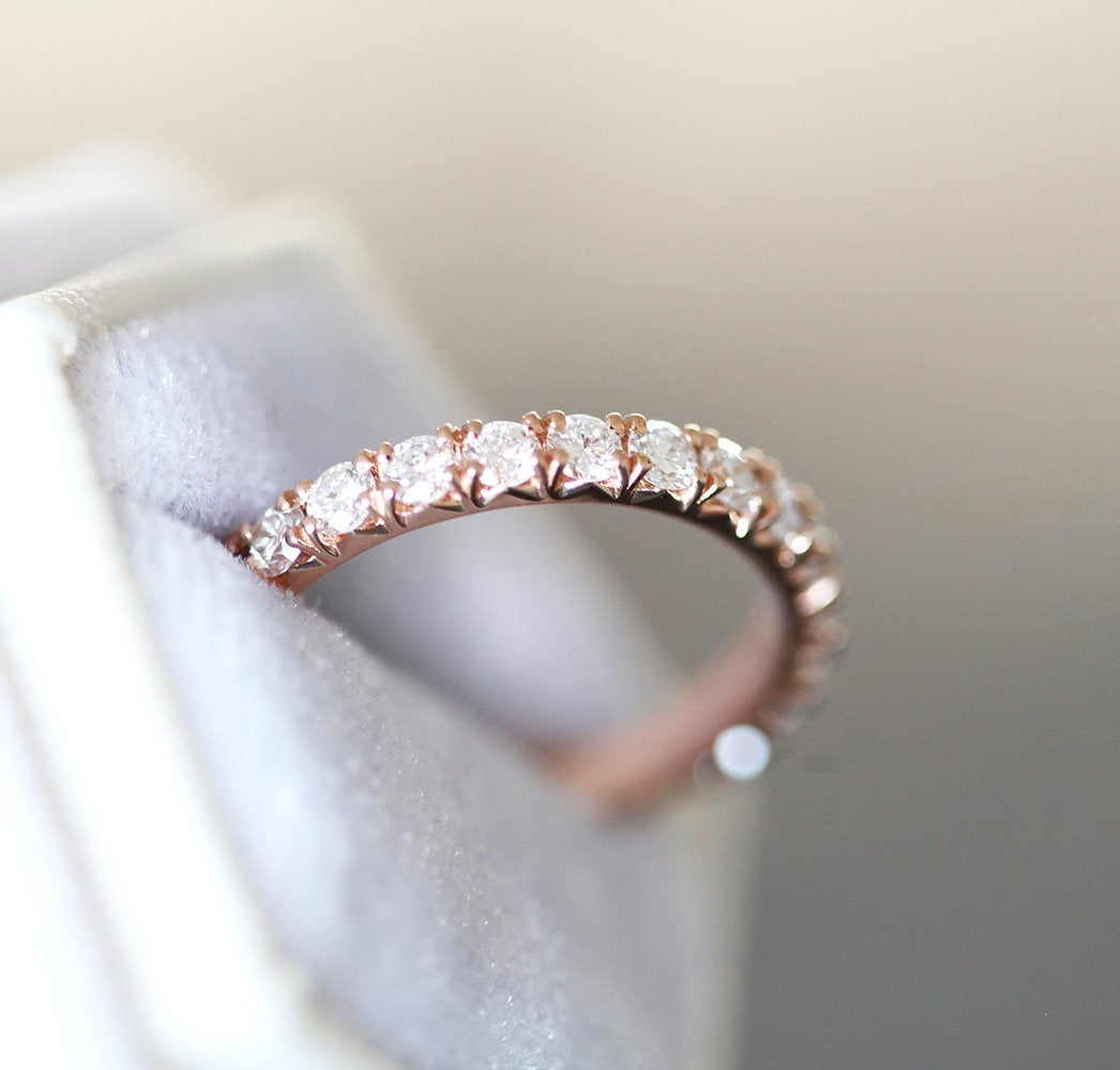 Vjenčanica Full Eterniti Vhite Diamond Pave