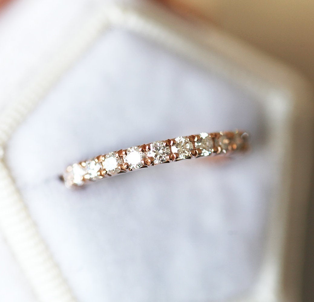 Vjenčanica Full Eterniti Vhite Diamond Pave