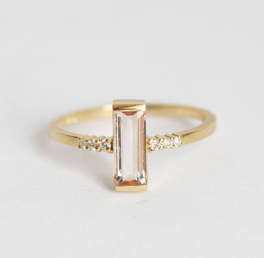 Morganit Ring