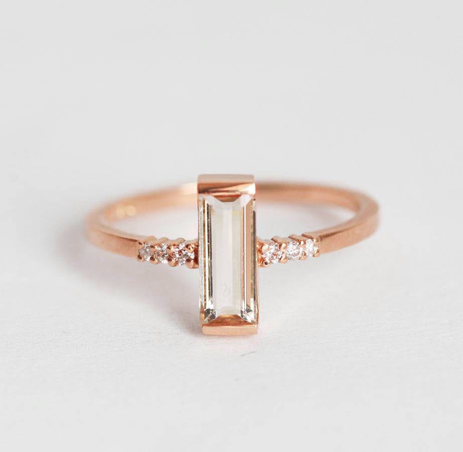 Morganit Ring