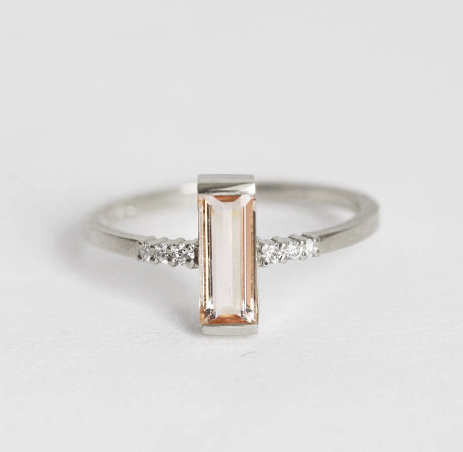 Morganit Ring