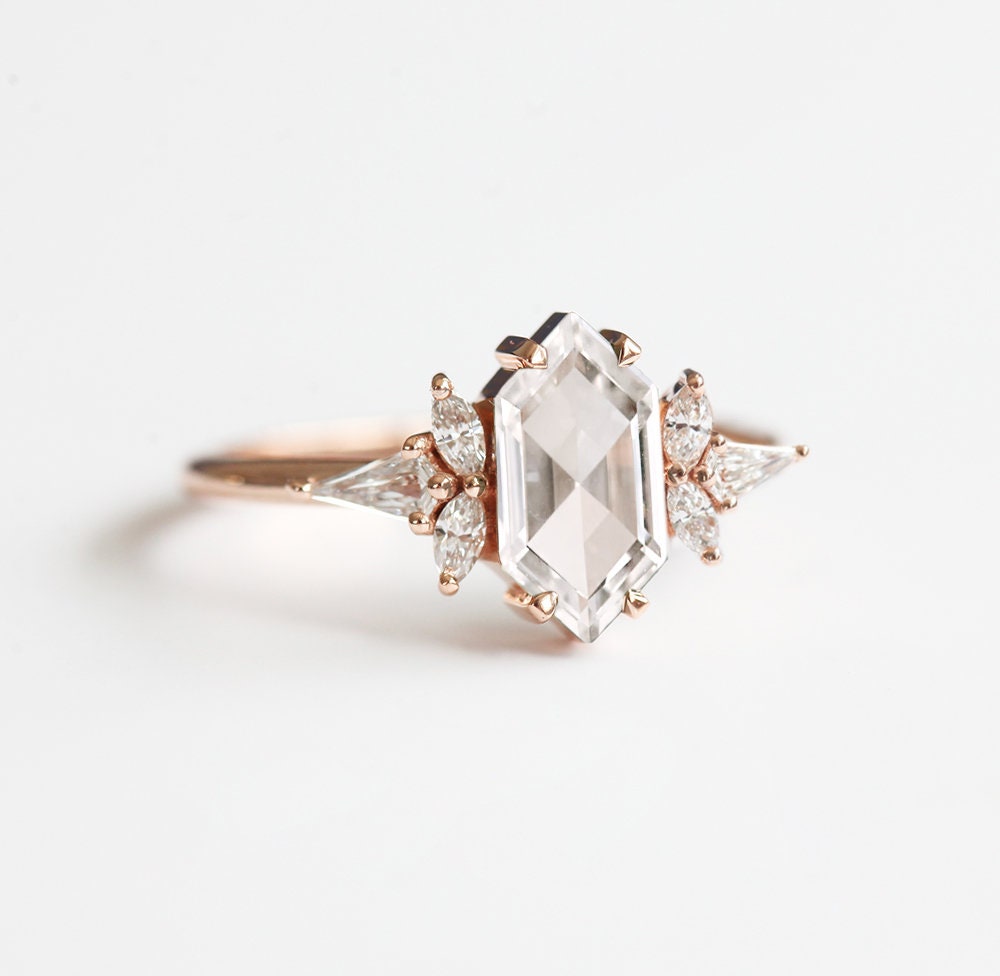 Madeline Hekagon Ring-Capucinne