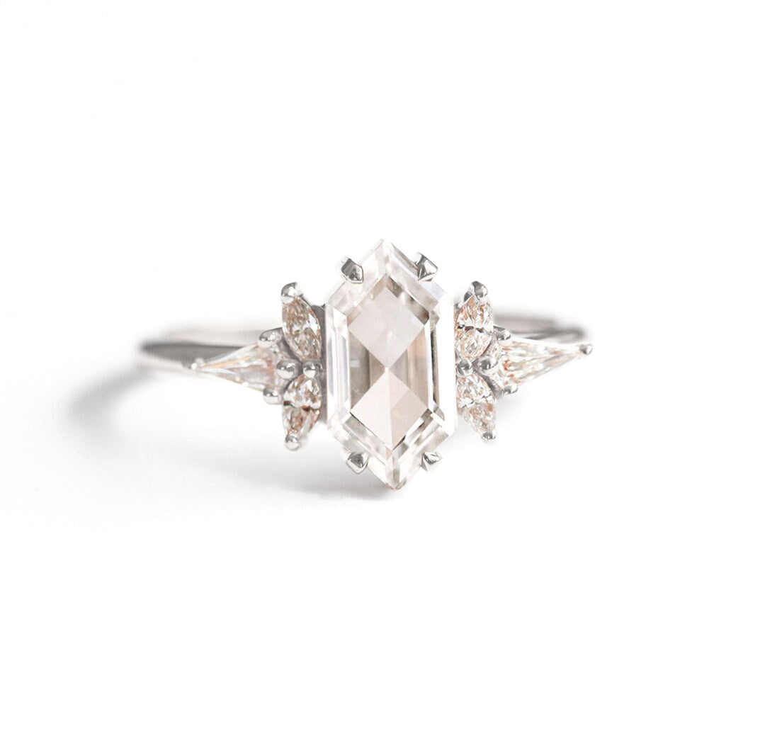 Madeline Hekagon Ring-Capucinne