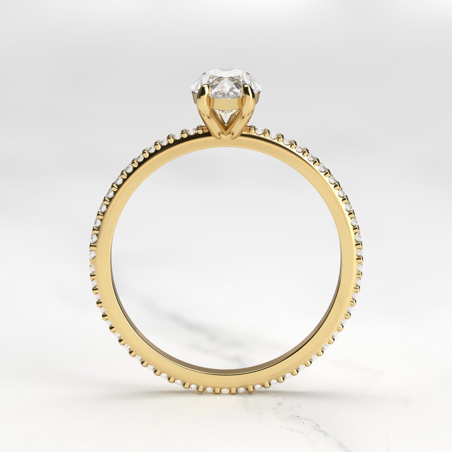 Markuise Full Pave Diamond Ring
