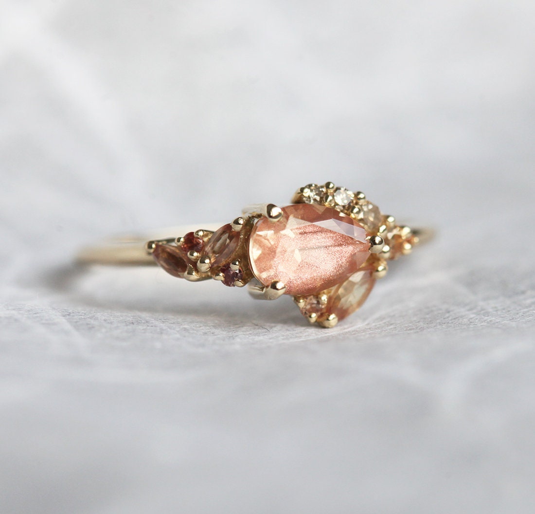 Nerola Sunstone prsten-Capucinne
