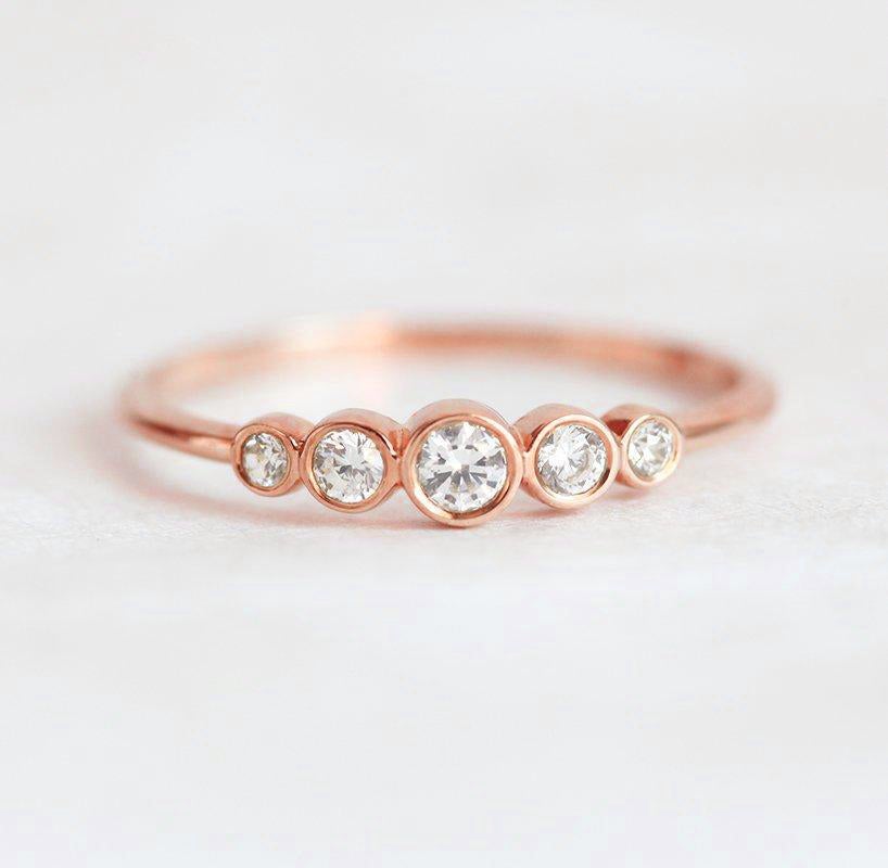 Otti Five Diamond Band-Capucinne