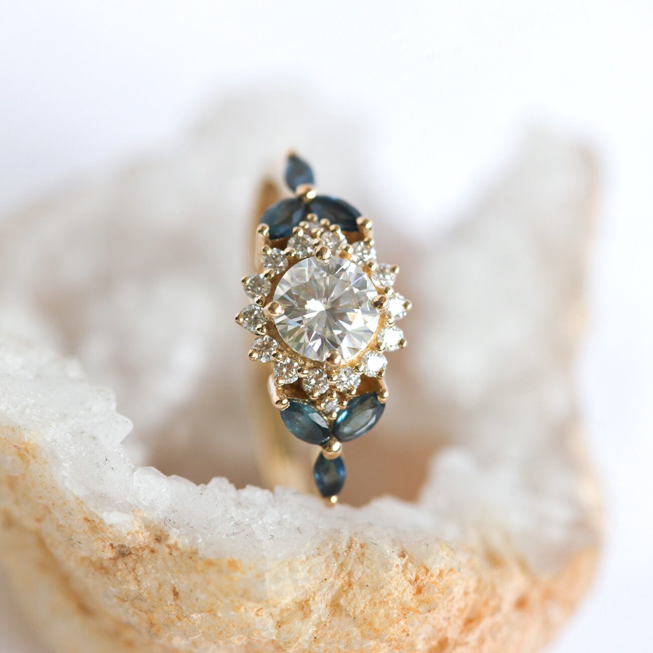 Penelope Diamond Ring-Capucinne