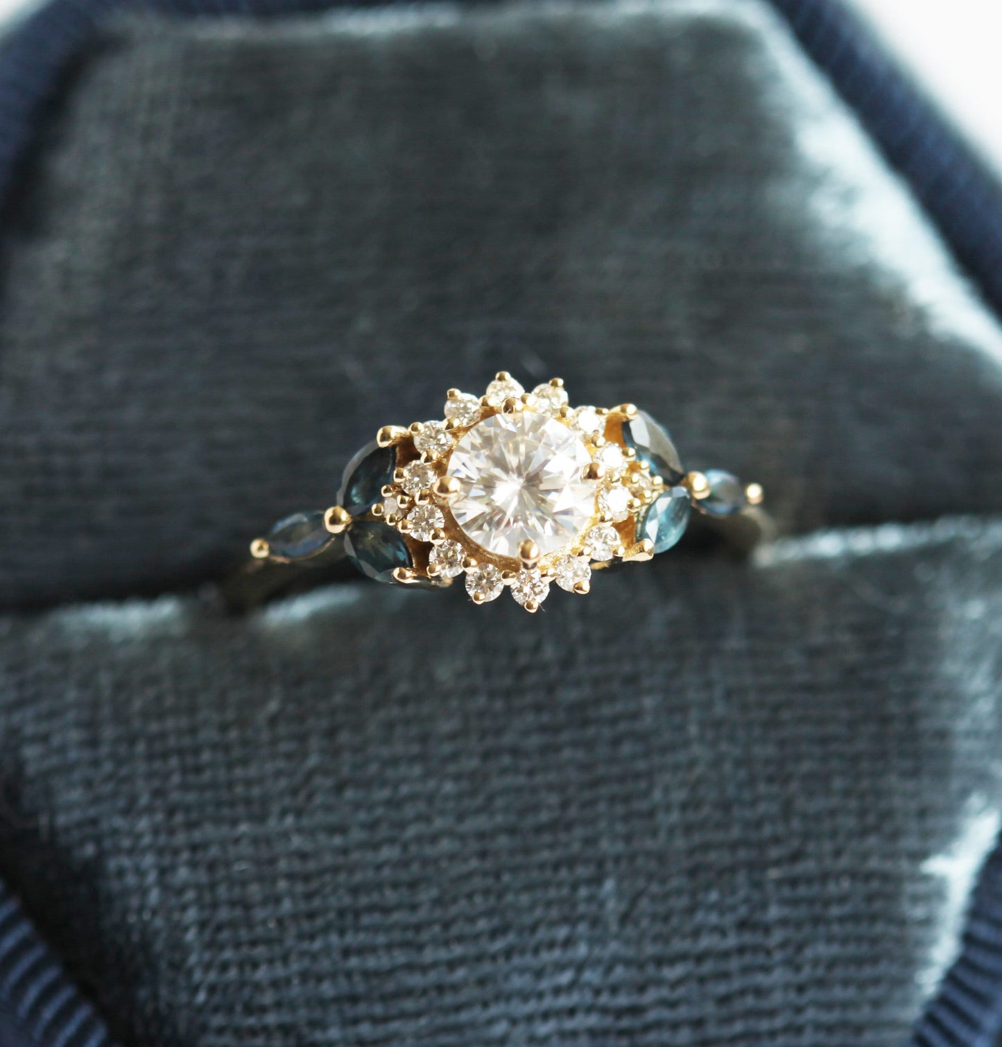 Penelope Diamond Ring-Capucinne