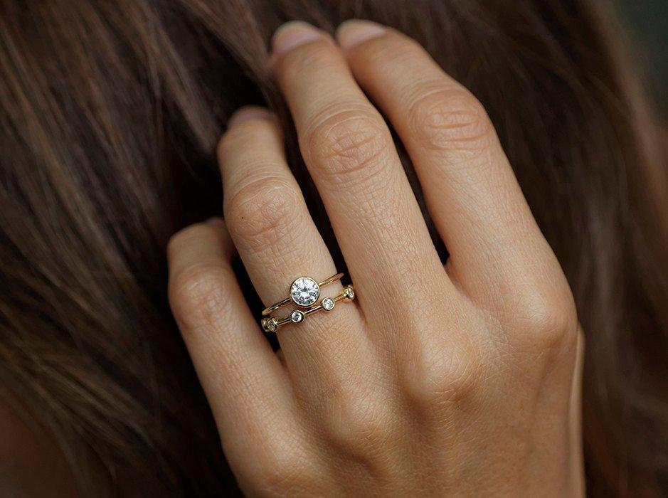 Pia Diamond Ring-Capucinne