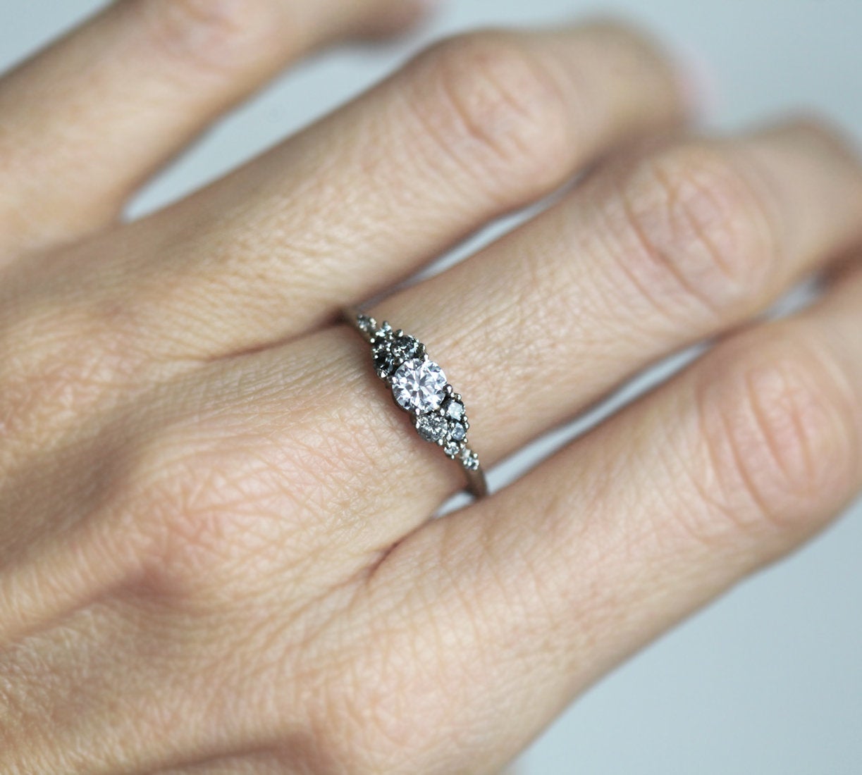 Severa Diamond Ring-Capucinne