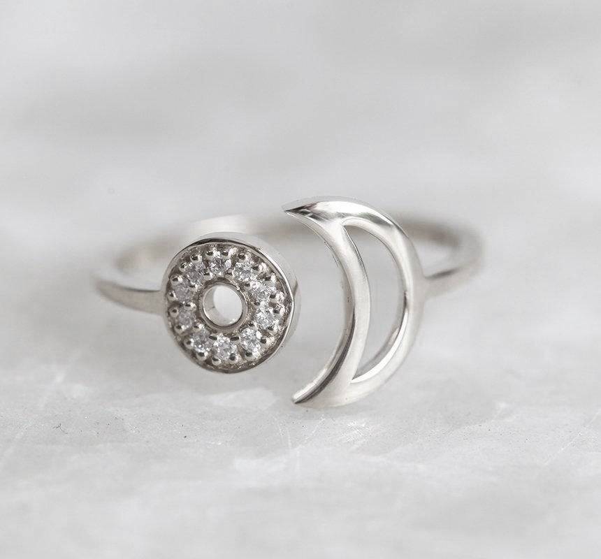 Sunce & Moon Ring-Capucinne