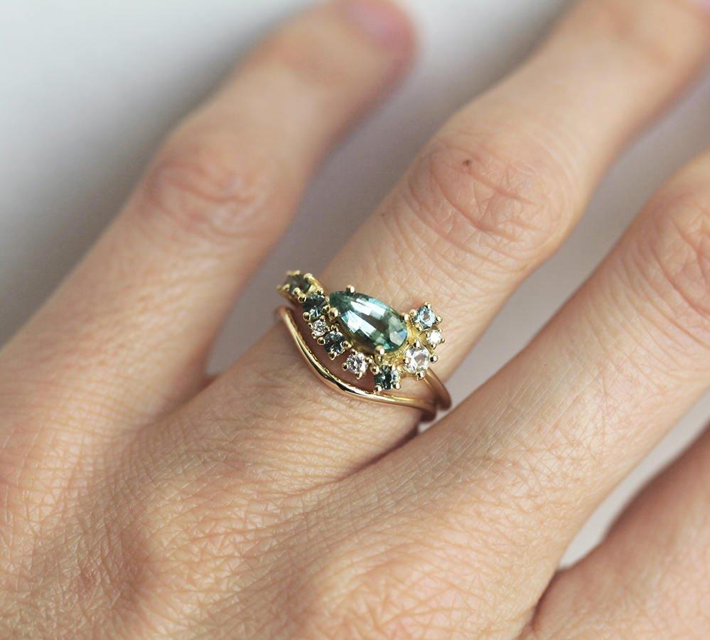 Vedding Ring, Stacking Ring-Capucinne