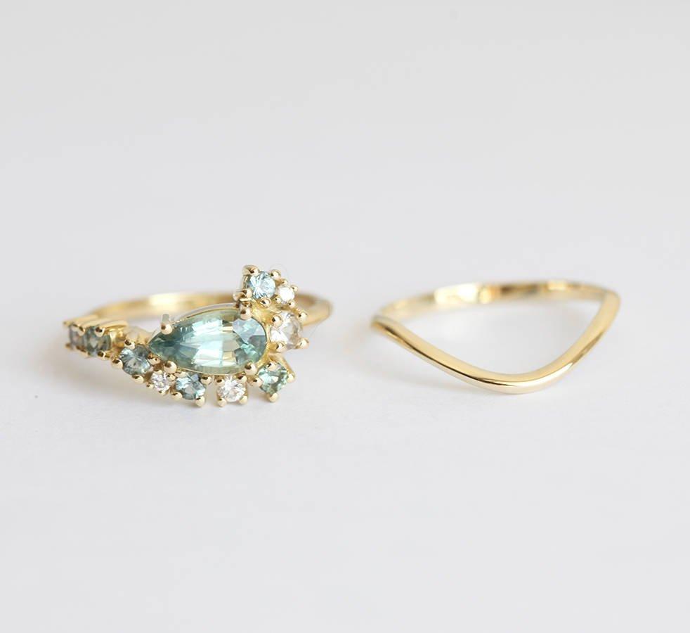 Vedding Ring, Stacking Ring-Capucinne
