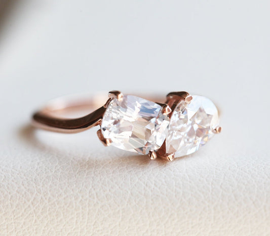 ALEKSANDRA TOI ET MOI MOISSANITE PRSTEN-Capucinne
