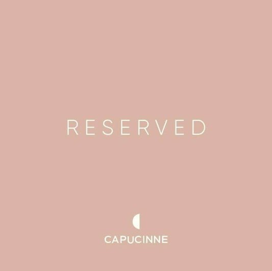 Reserved For Martin