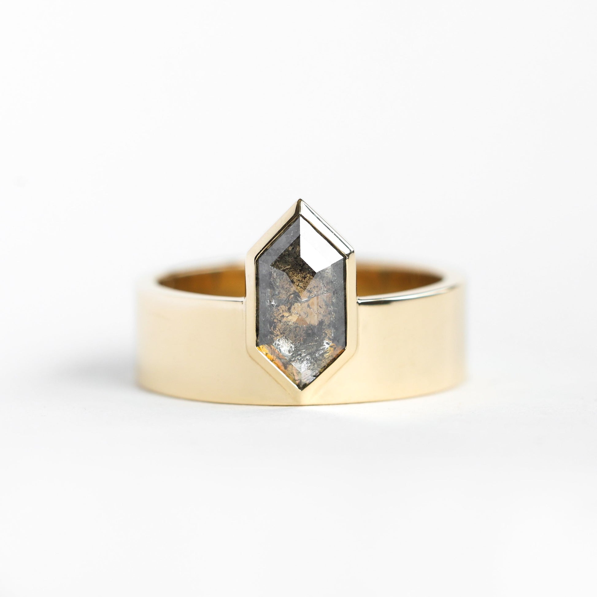 Evangeline Hekagon Diamond Ring Set-Capucinne