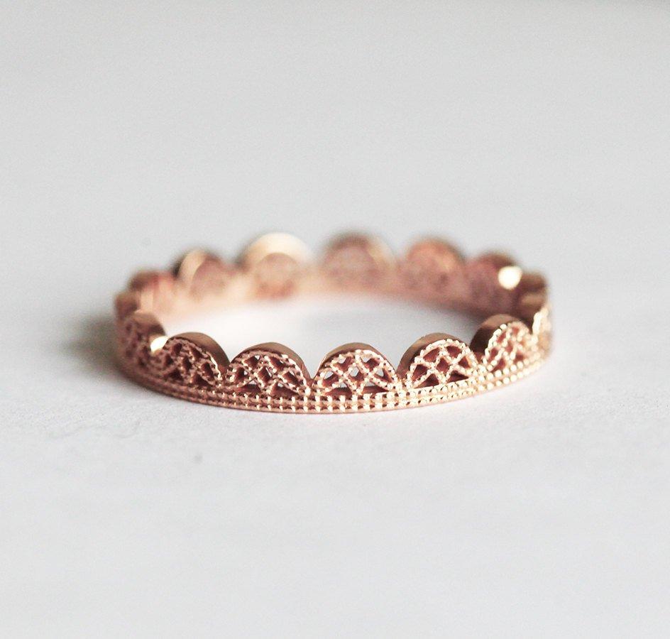 Misti Milgrain Ring-Capucinne