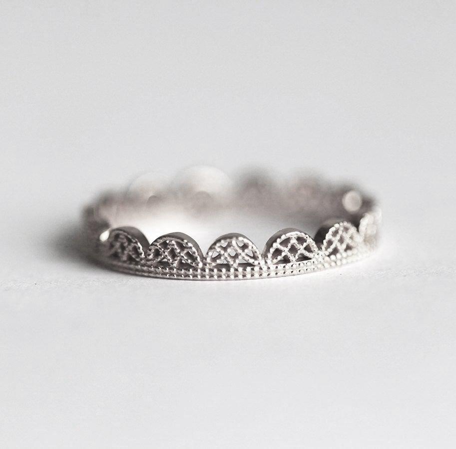 Misti Milgrain Ring-Capucinne