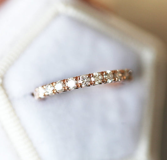 Vjenčanica Full Eterniti Vhite Diamond Pave