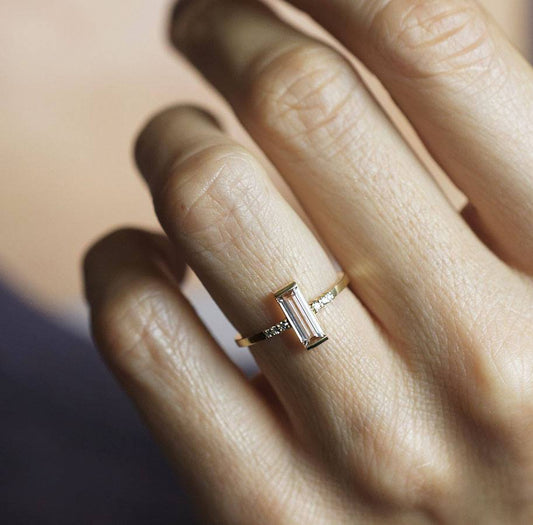 Morganit Ring