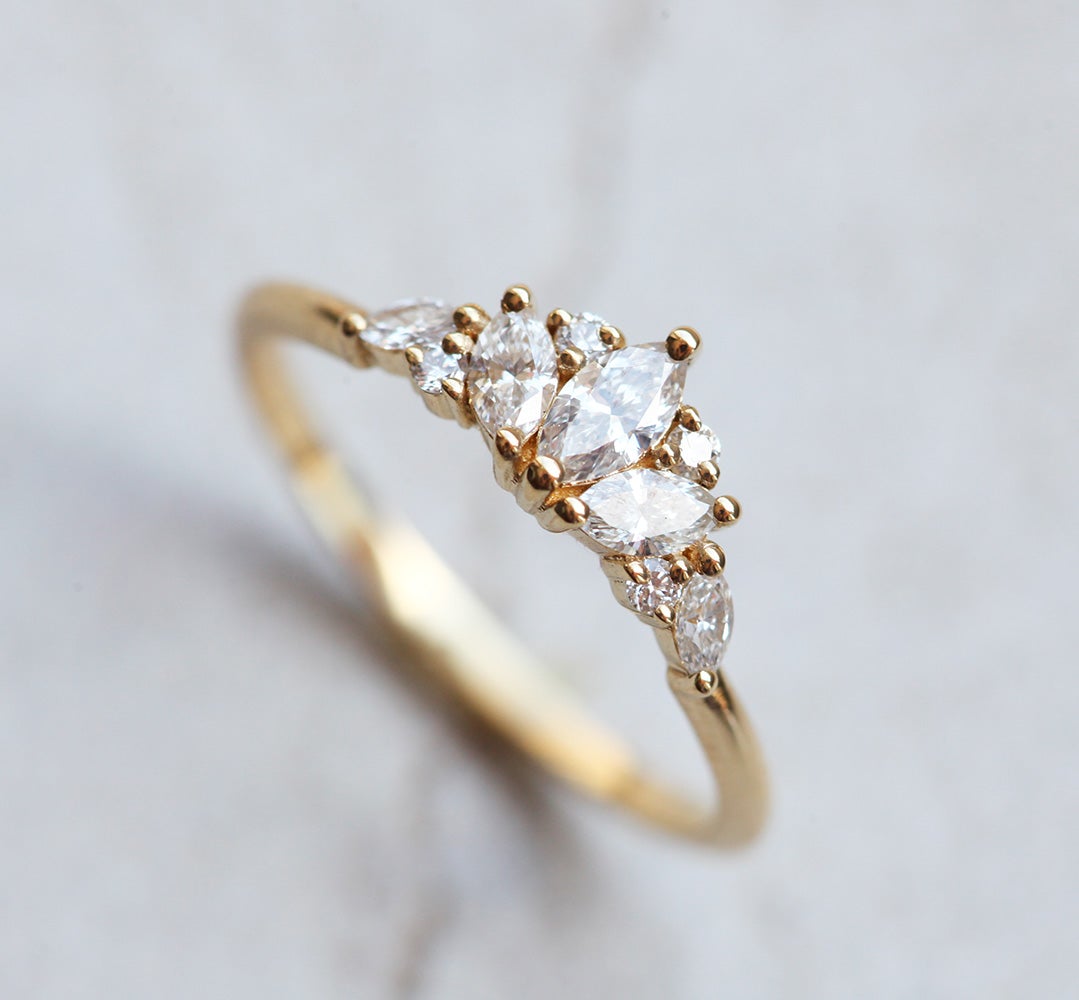 Louise Diamond Ring-Capucinne