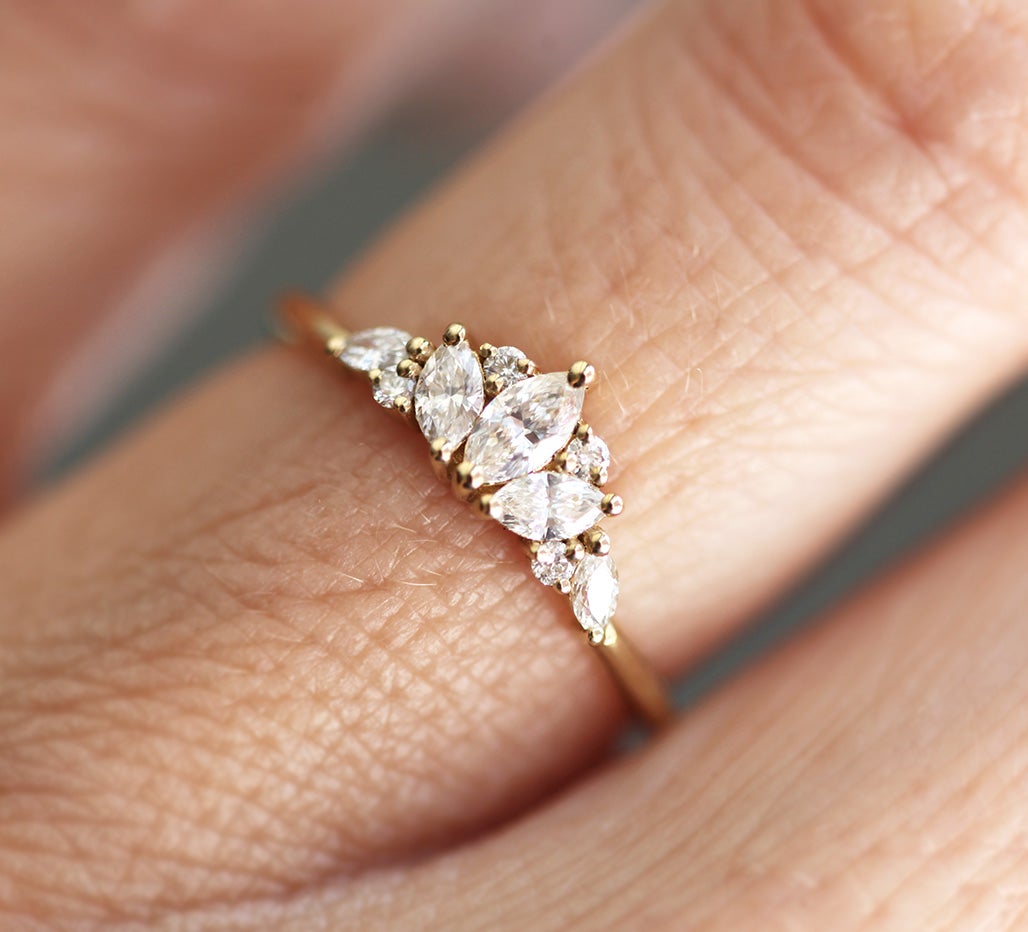 Louise Diamond Ring-Capucinne