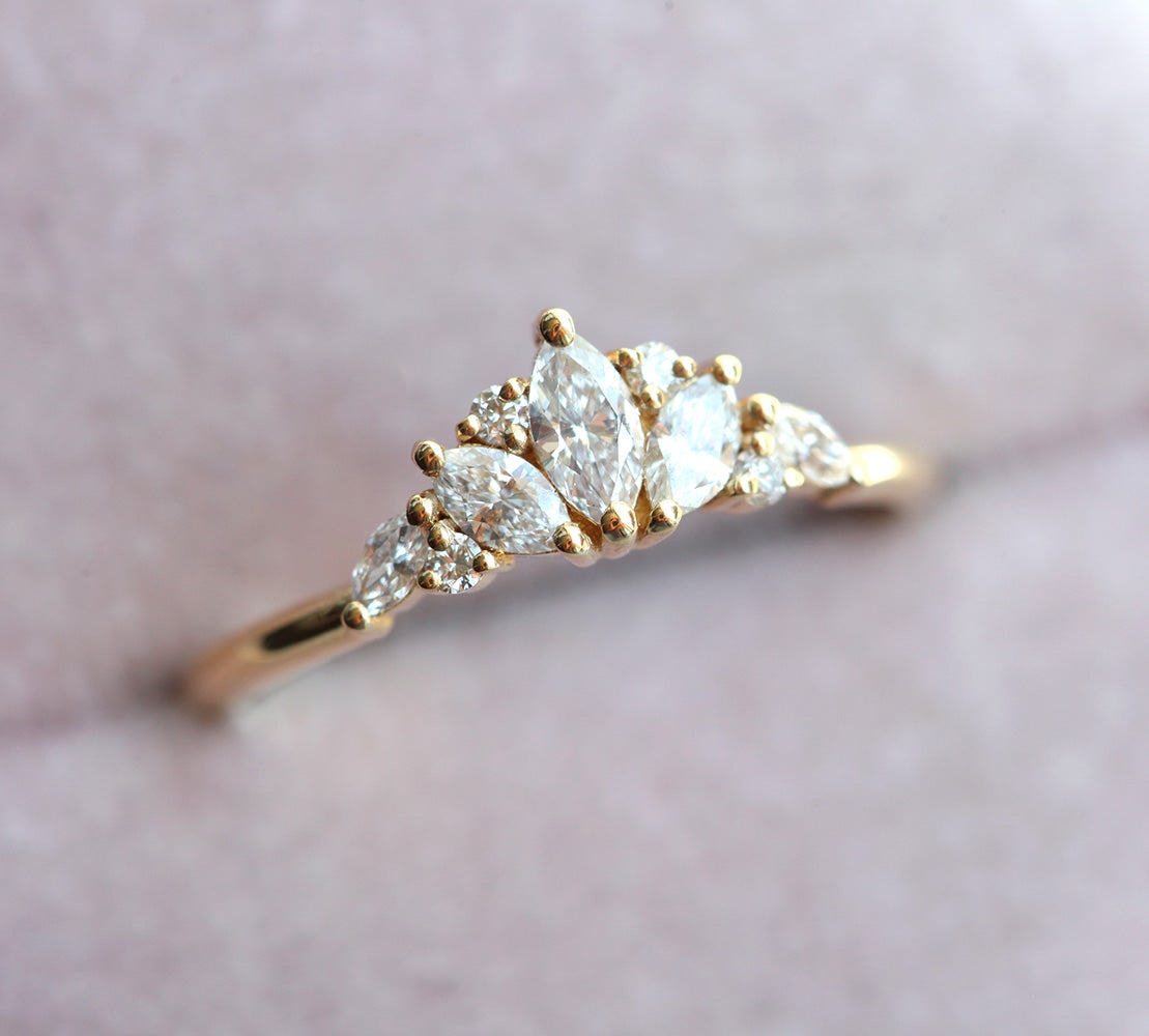 Louise Diamond Ring-Capucinne