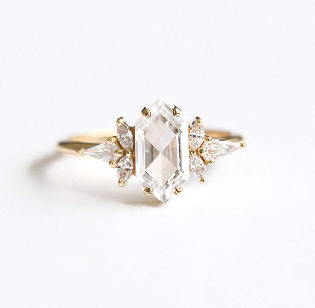 Madeline Hekagon Ring-Capucinne