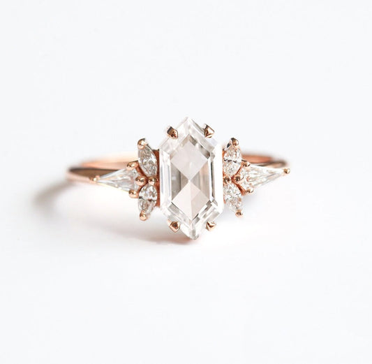 Madeline Hekagon Ring-Capucinne