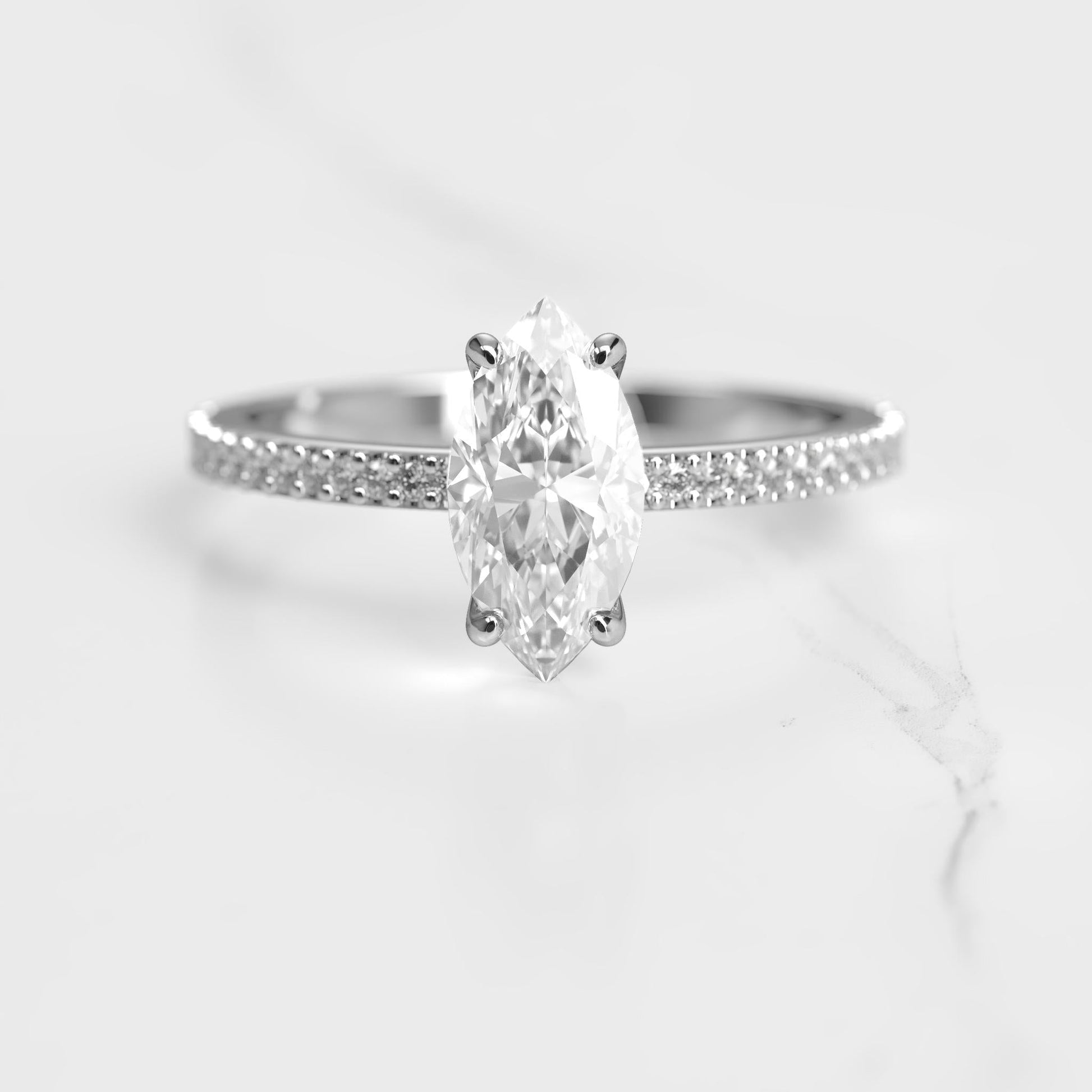 Markuise Full Pave Diamond Ring