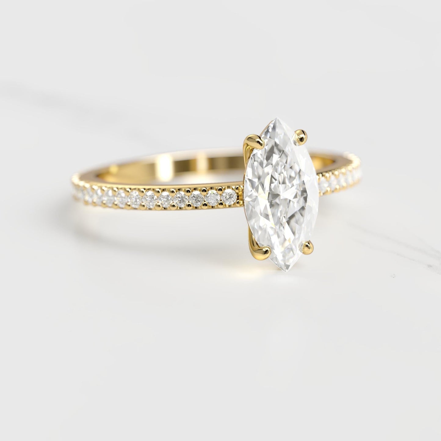 Markuise Full Pave Diamond Ring