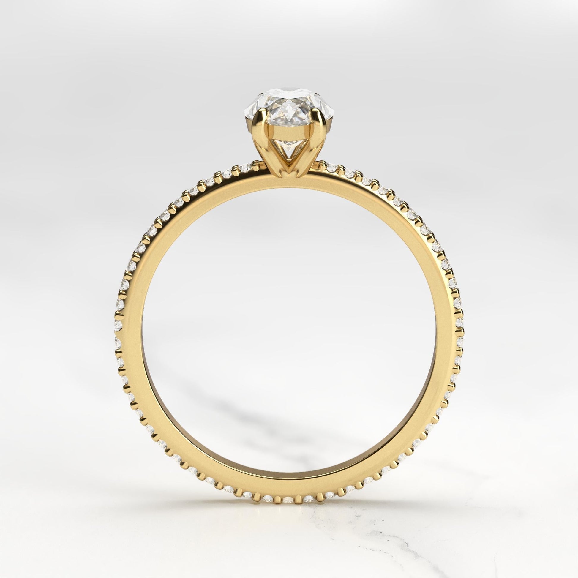 Markuise Full Pave Diamond Ring