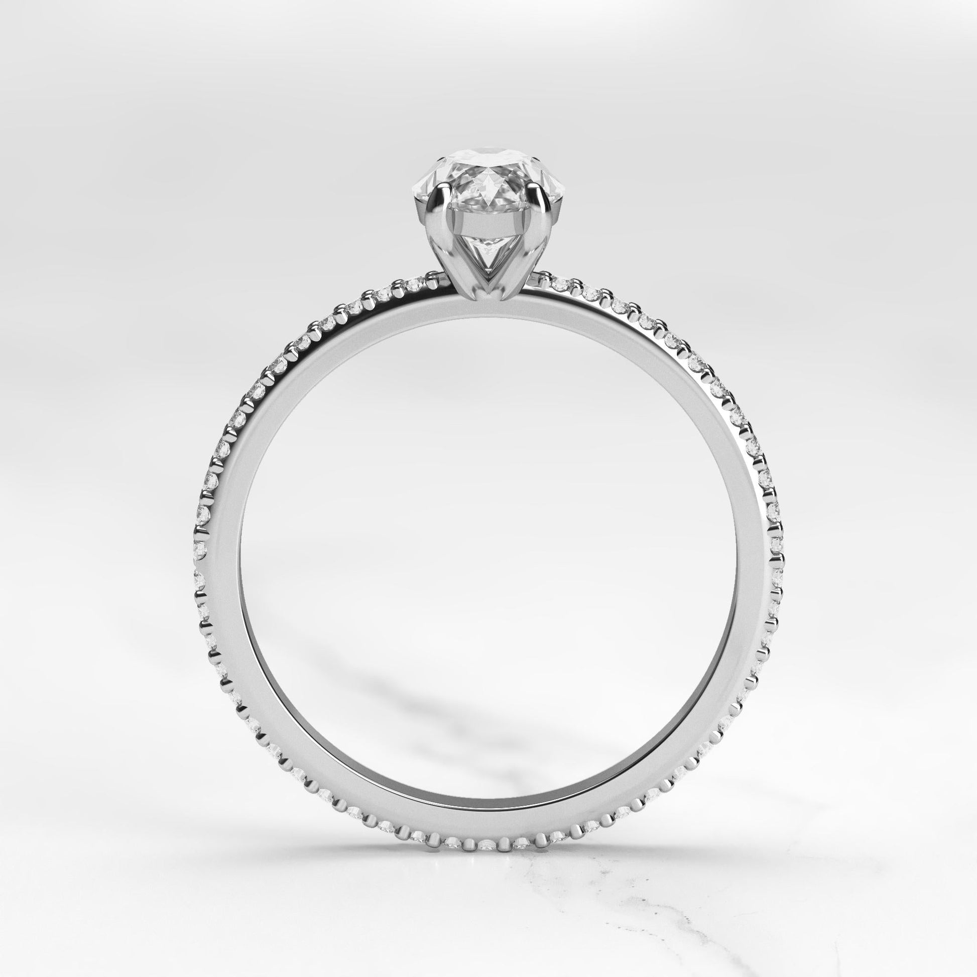 Markuise Full Pave Diamond Ring