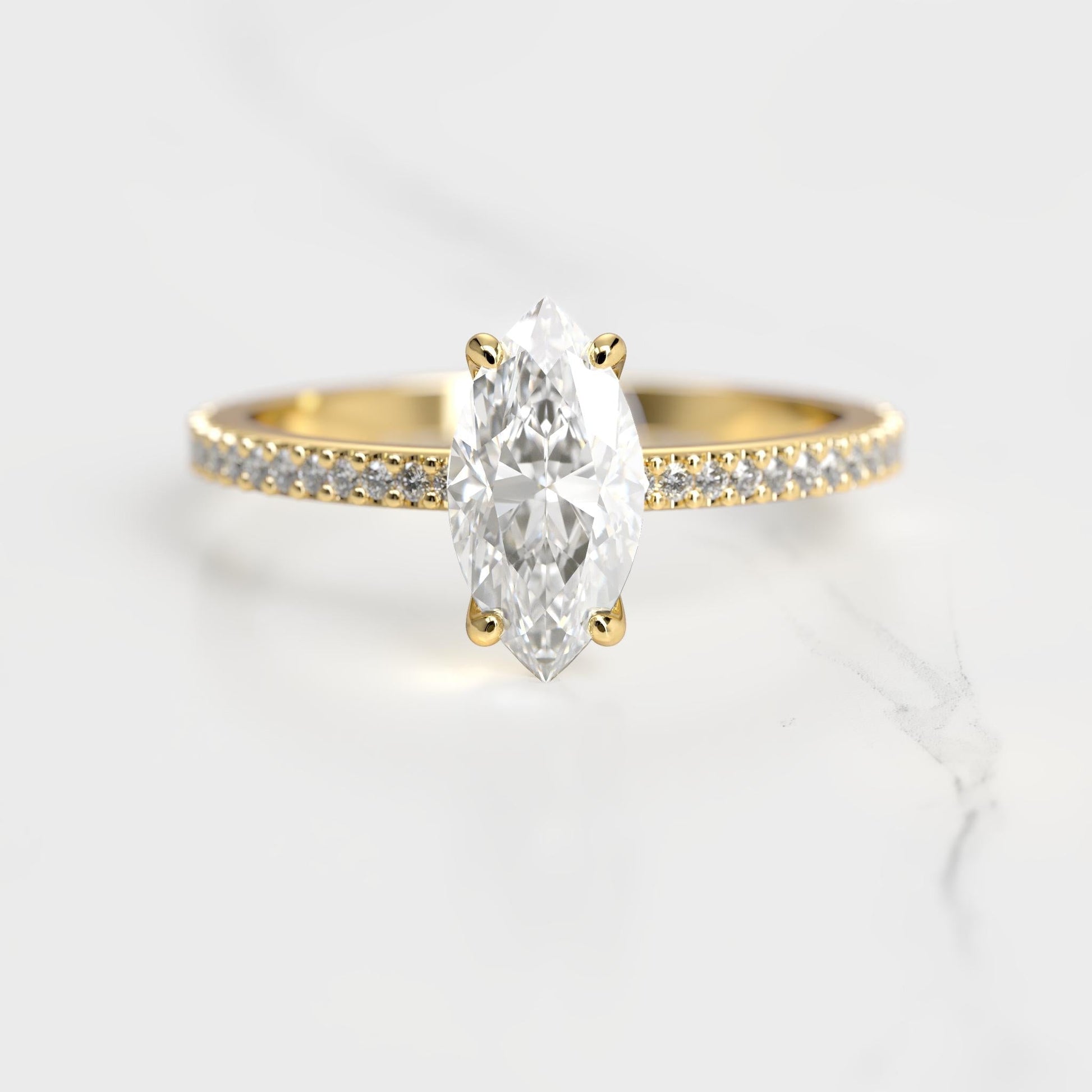 Markuise Full Pave Diamond Ring