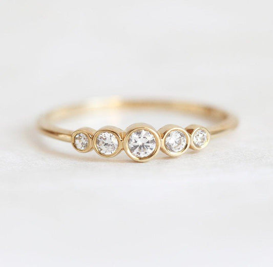 Otti Five Diamond Band-Capucinne
