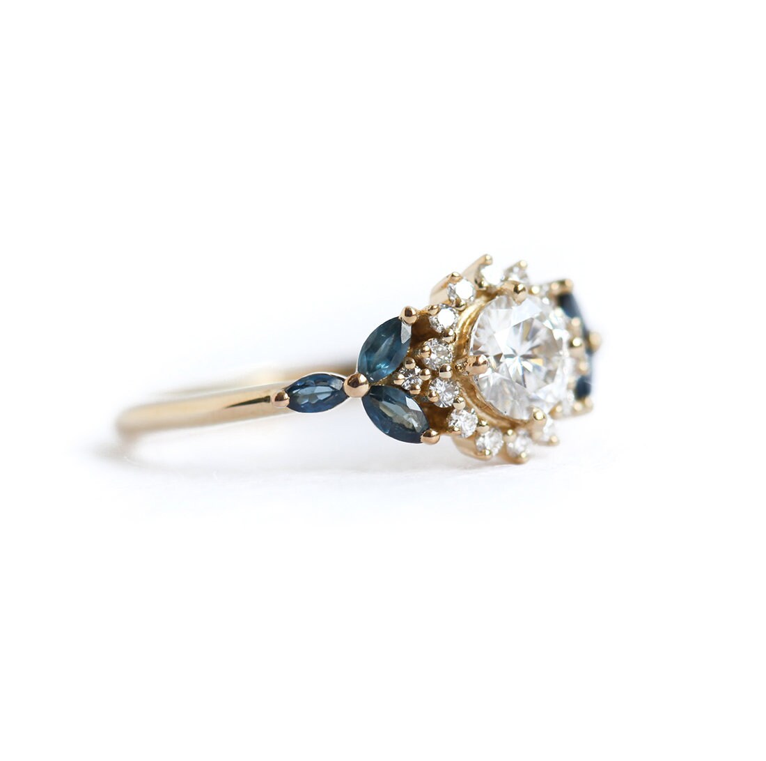 Penelope Diamond Ring-Capucinne