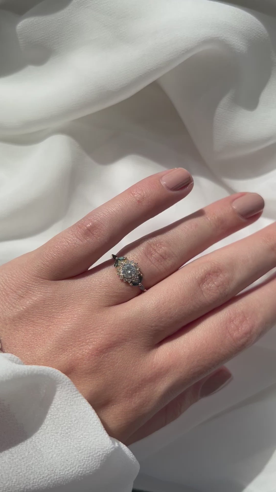 Penelope Diamond Ring-Capucinne